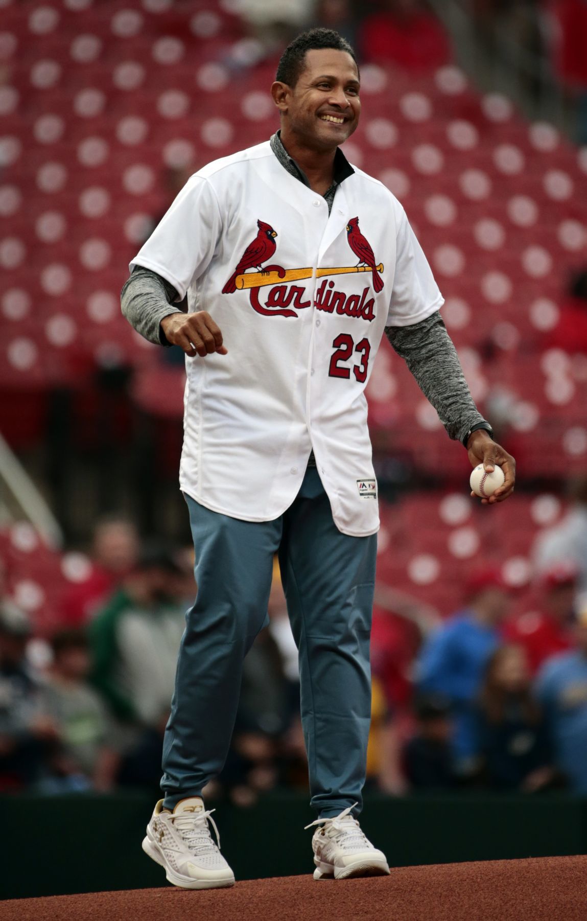 Cardinals vs. Brewers at Busch